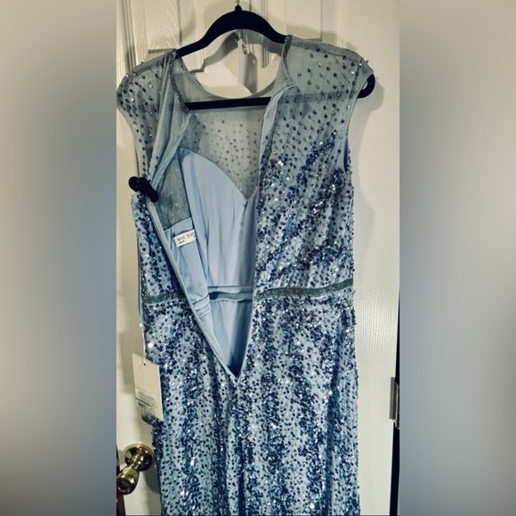 *SPRING SALE* NWT MAC DUGGAL SZ 10 or 16 French Navy Blue Evening Gown #5619 - Picture 8 of 10